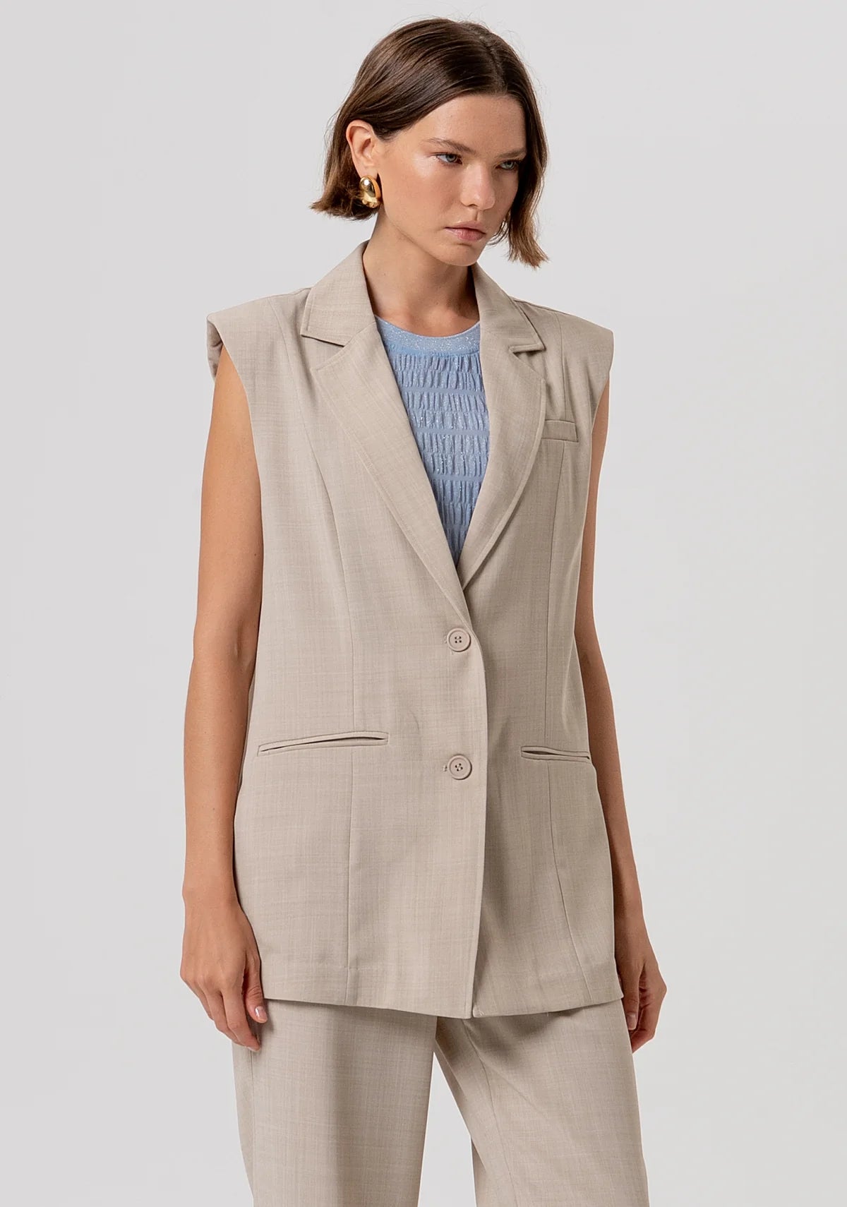 CHALECO OVERSIZE - FRACOMINA