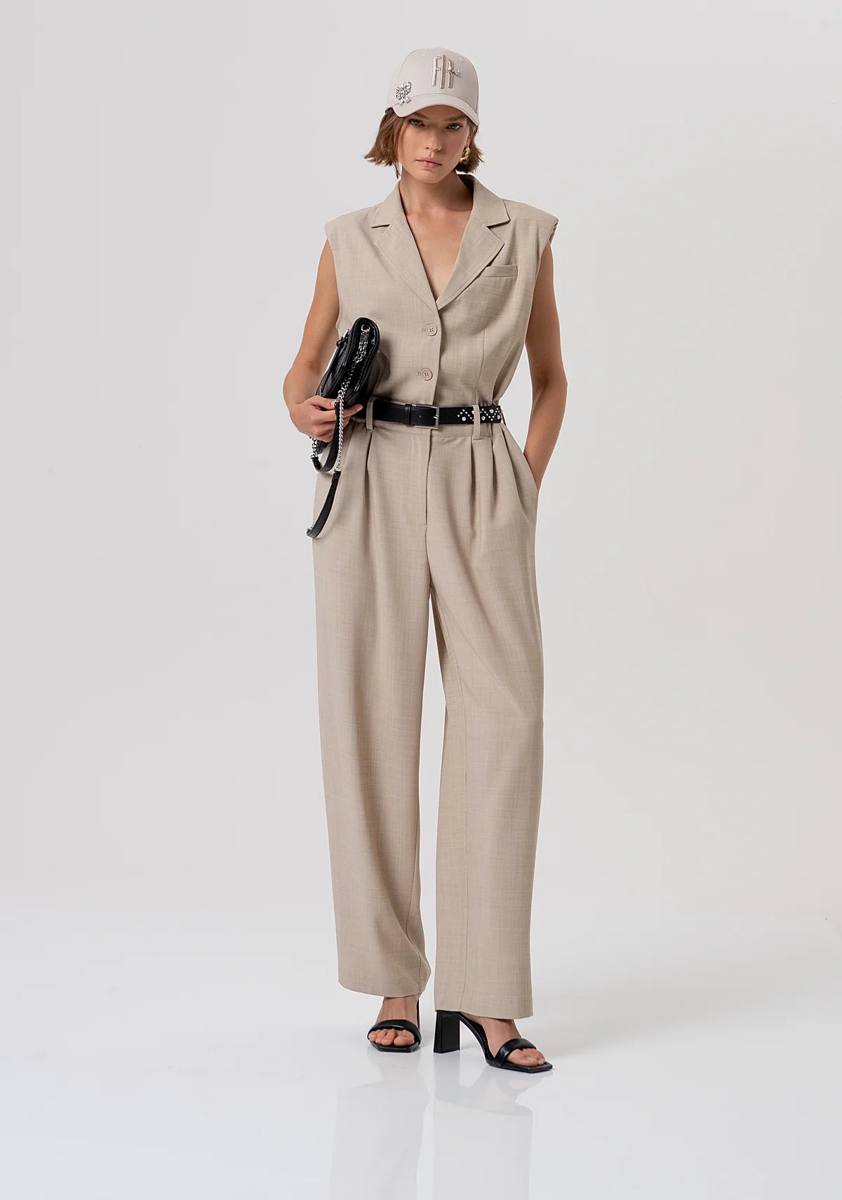 MONO SLEEVLESS - FRACOMINA