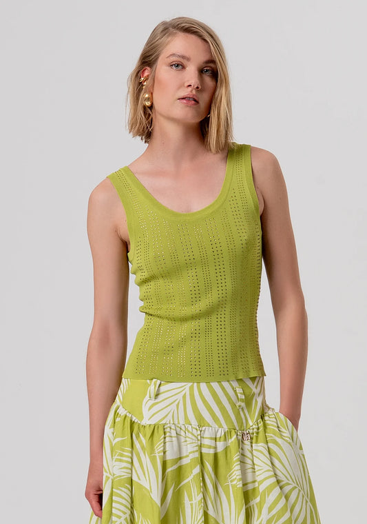 TOP EMBELLISHED - FRACOMINA