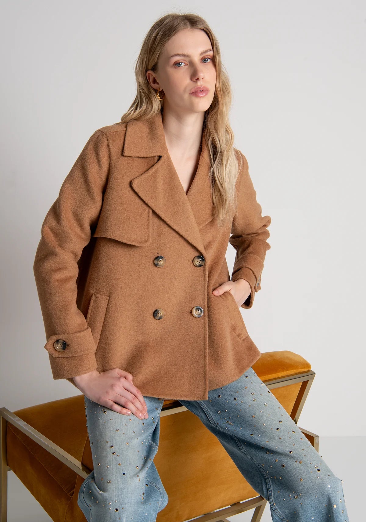 CHAQUETÓN FLARE - FRACOMINA