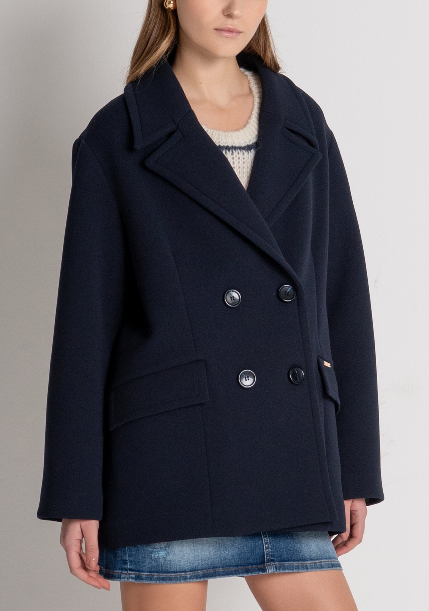 CHAQUETÓN CRUZADO - FRACOMINA