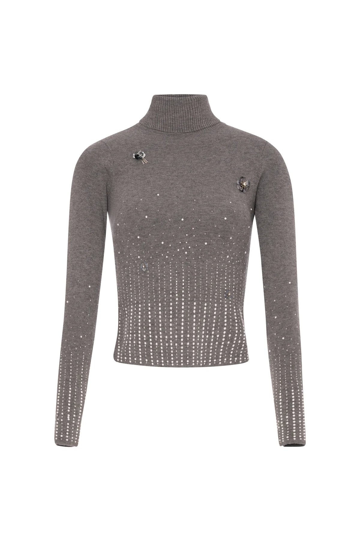 JERSEY PERLAS CUELLO ALTO - FRACOMINA