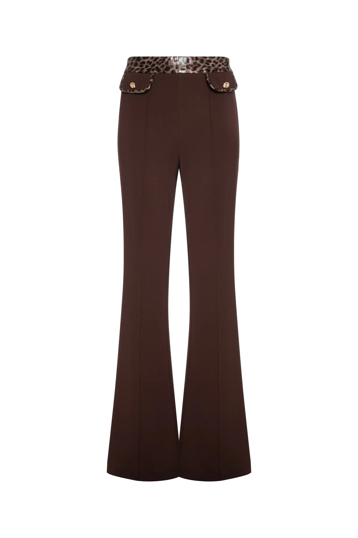 PANTALÓN CINTURA LEOPARDO - FRACOMINA