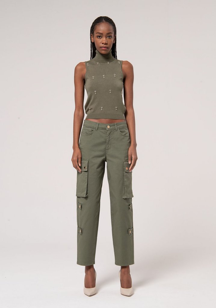 PANTALON CARGO MILITAR  - FRACOMINA