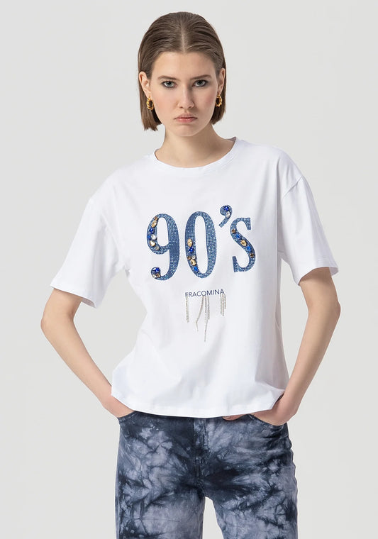 CAMISETA LOGO 90 - FRACOMINA