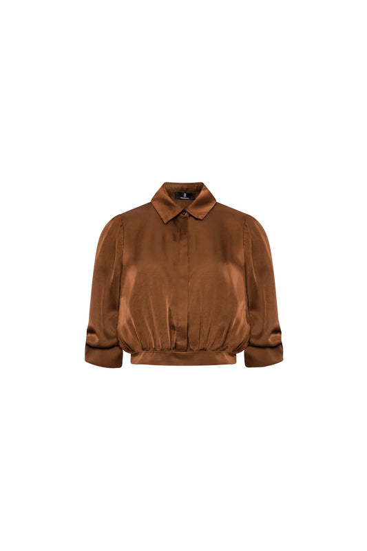 BLUSA CROP - FRACOMINA