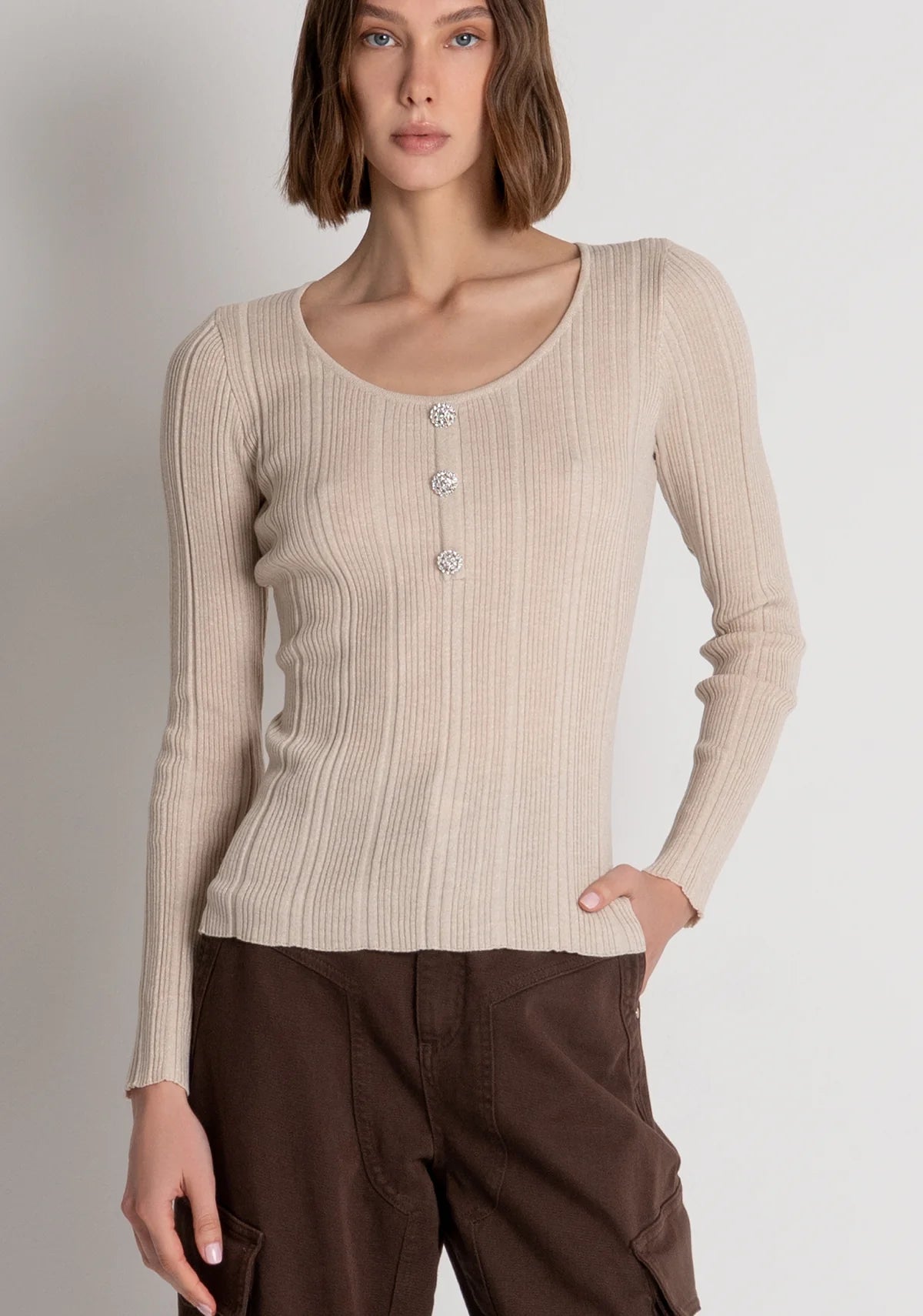 JERSEY CUELLO REDONDO - FRACOMINA