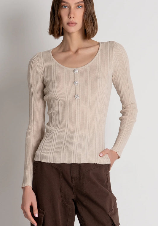 JERSEY CUELLO REDONDO - FRACOMINA