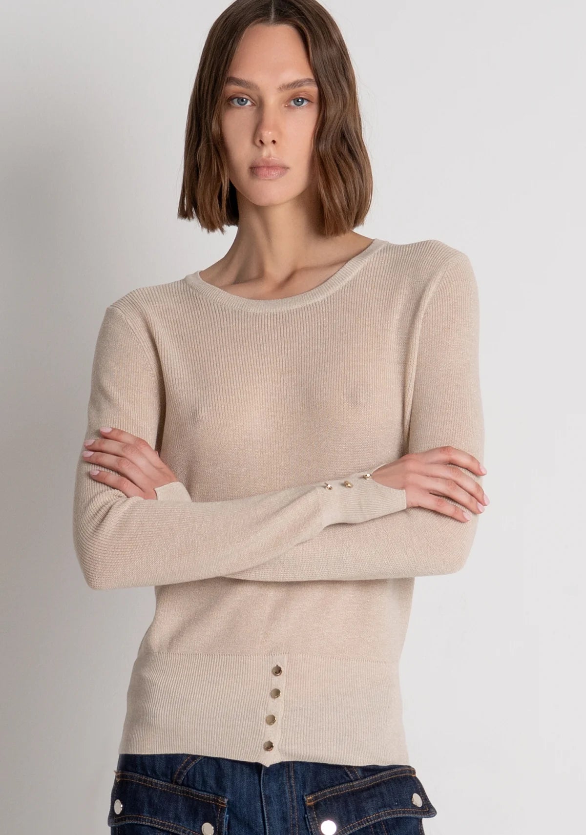 JERSEY CUELLO REDONDO - FRACOMINA