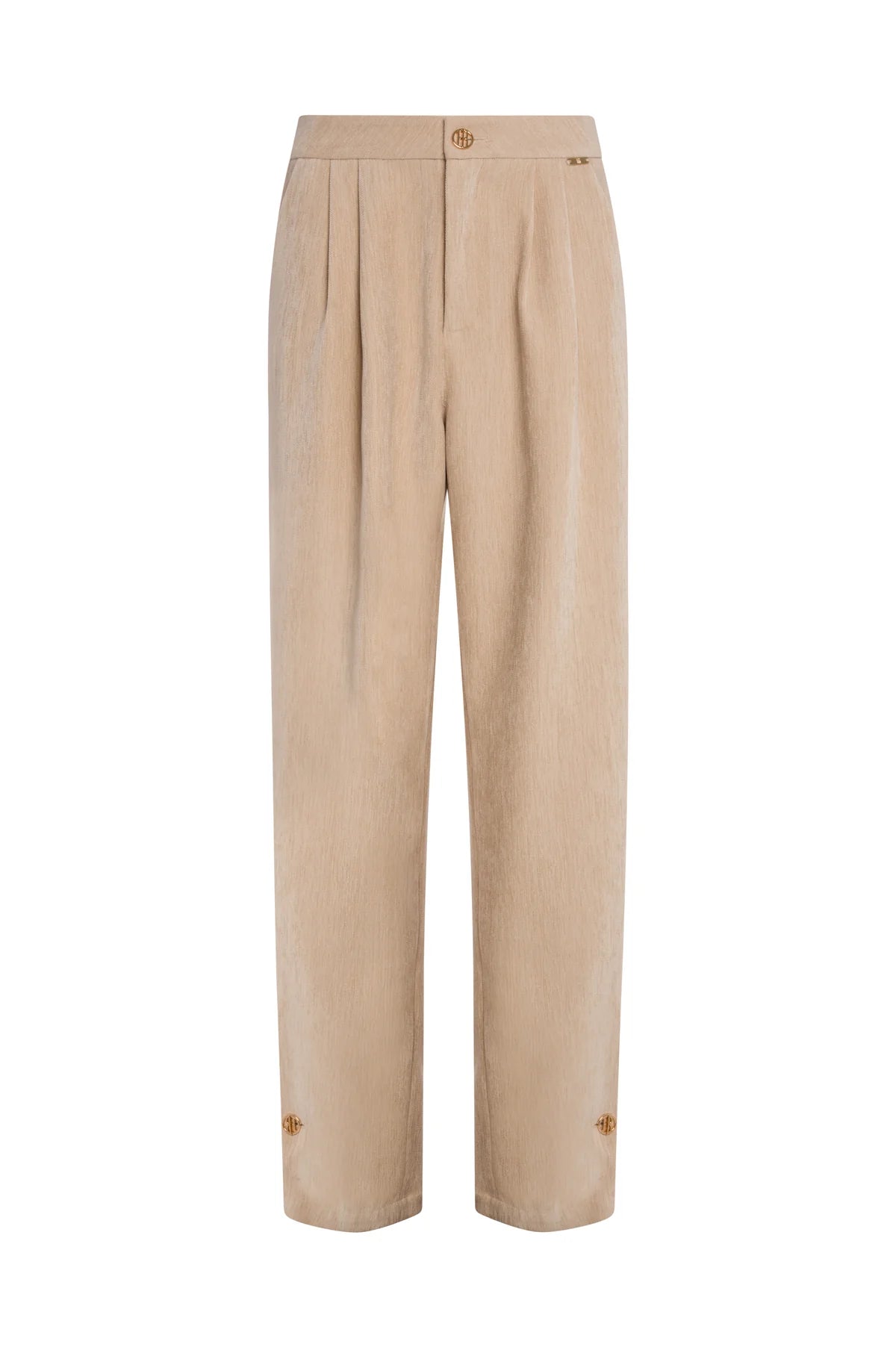 PANTALÓN PALAZZO TERCIOPELO - FRACOMINA