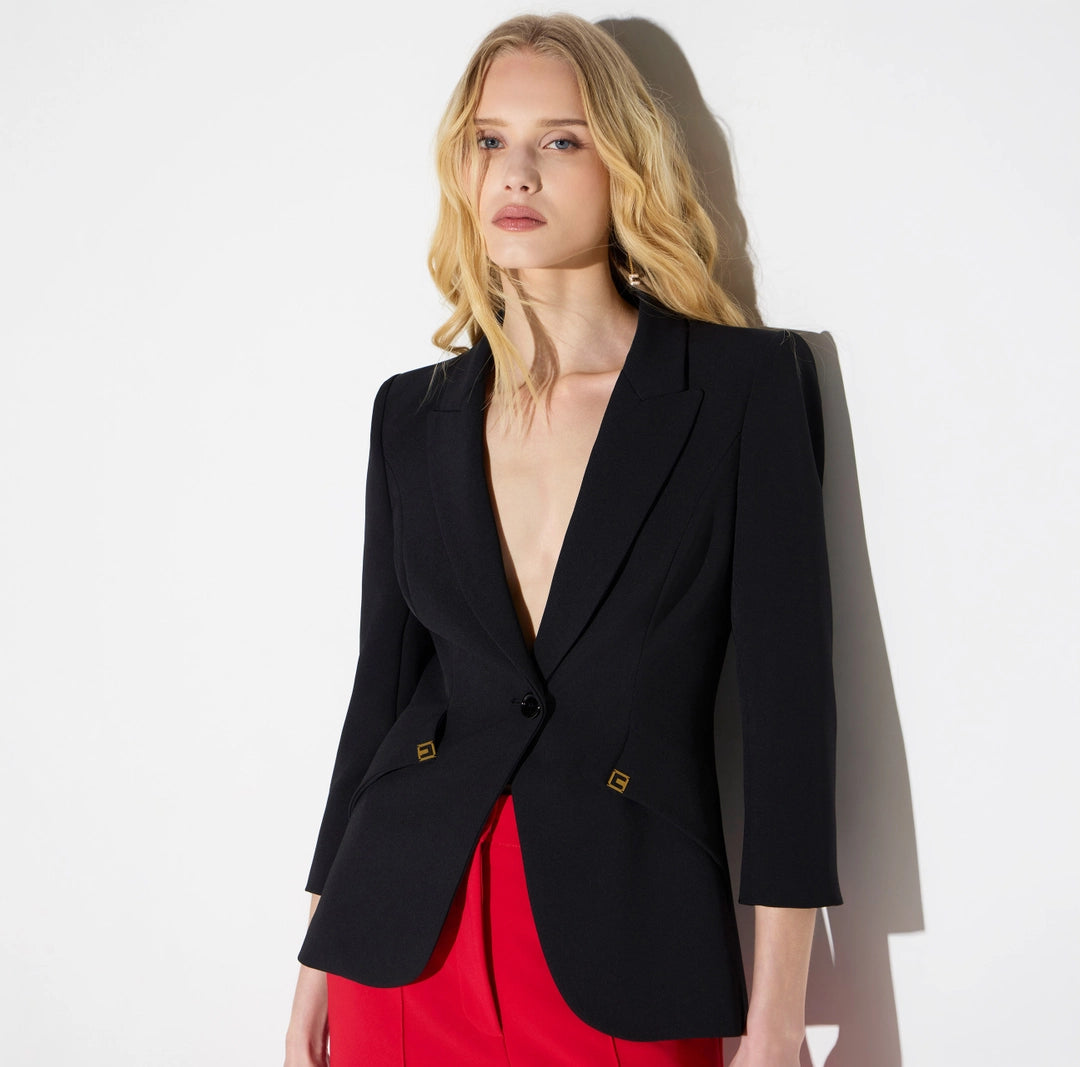 CHAQUETA CREPÉ LIGERO - ELISABETTA FRANCHI