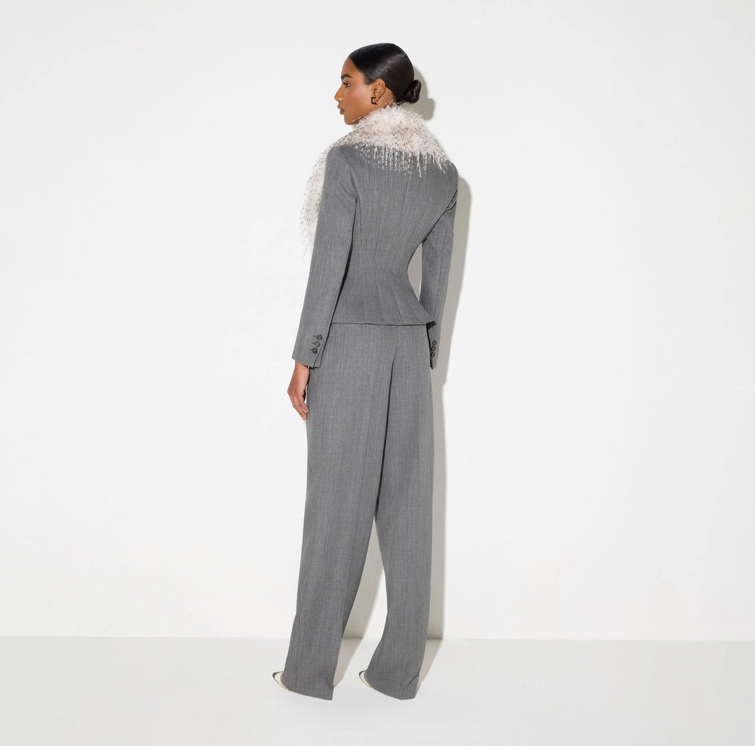CHAQUETA CUELLO SMOKIN - ELISABETTA FRANCHI