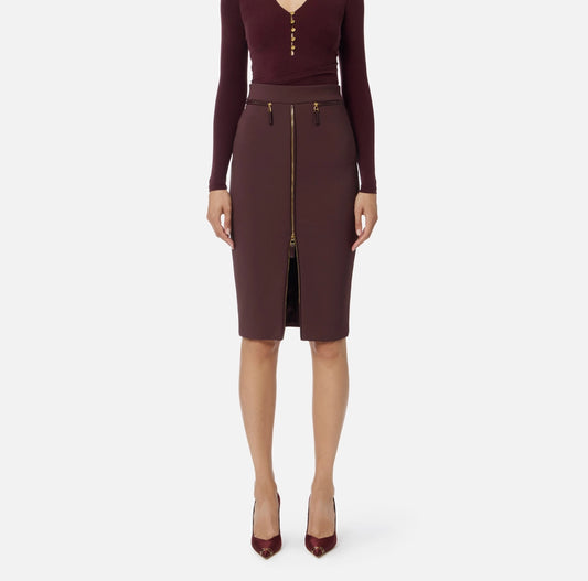 FALDA LÁPIZ CREMALLERA - ELISABETTA FRANCHI