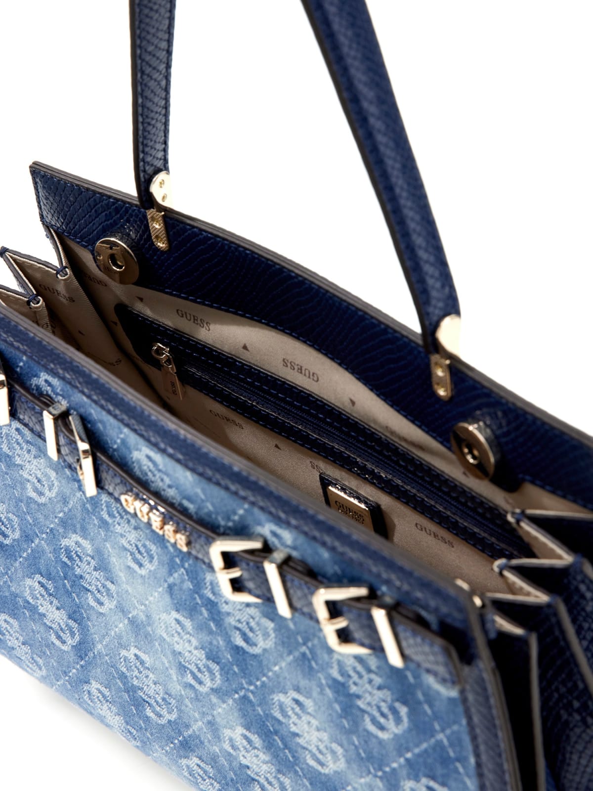 BOLSO LOGO DENIM - GUESS