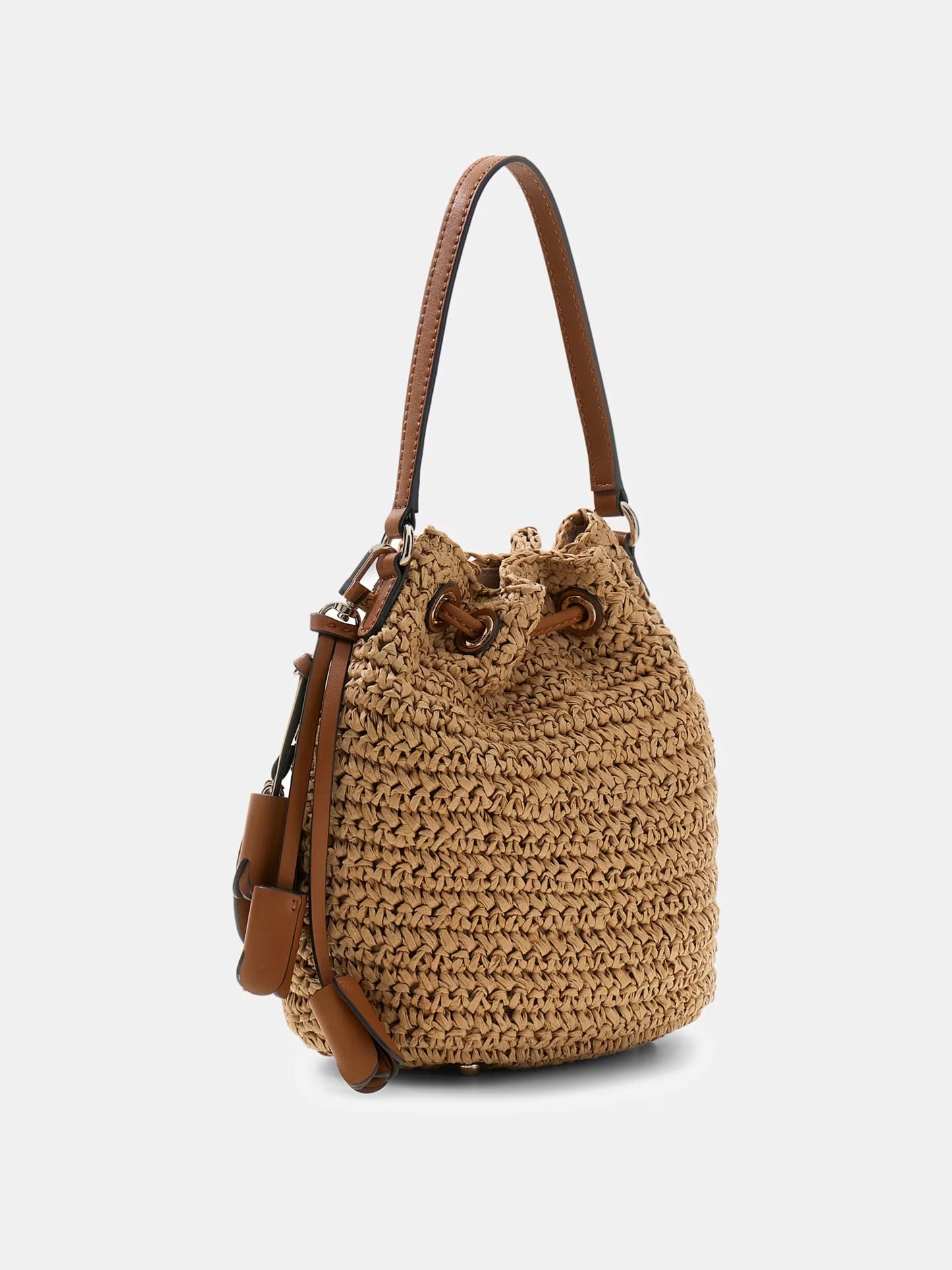 BOLSO CUBO RAFIA - GUESS