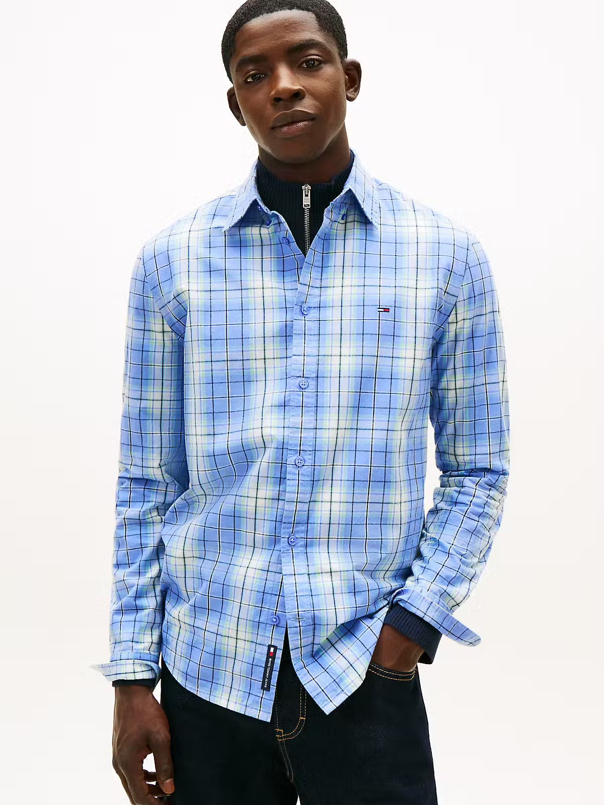 CAMISA POPLIN PATTERN - TOMMY JEANS