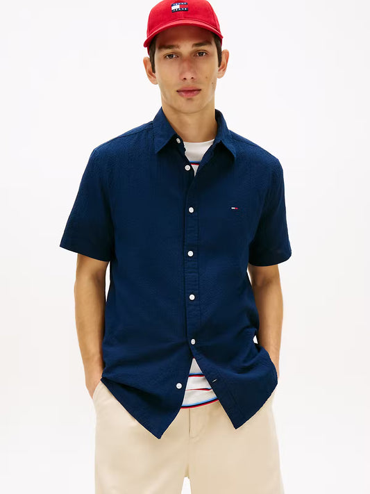 CAMISA ALGODÓN RUGOSO - TOMMY JEANS