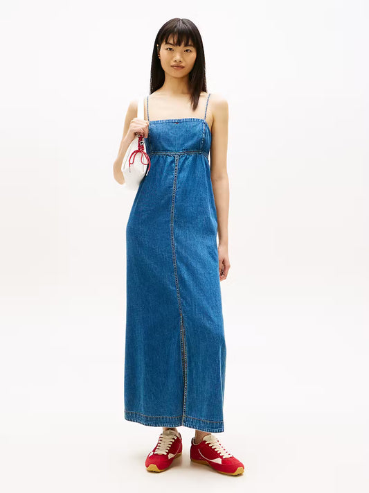 VESTIDO CHAMBRAY MAXI - TOMMY JEANS