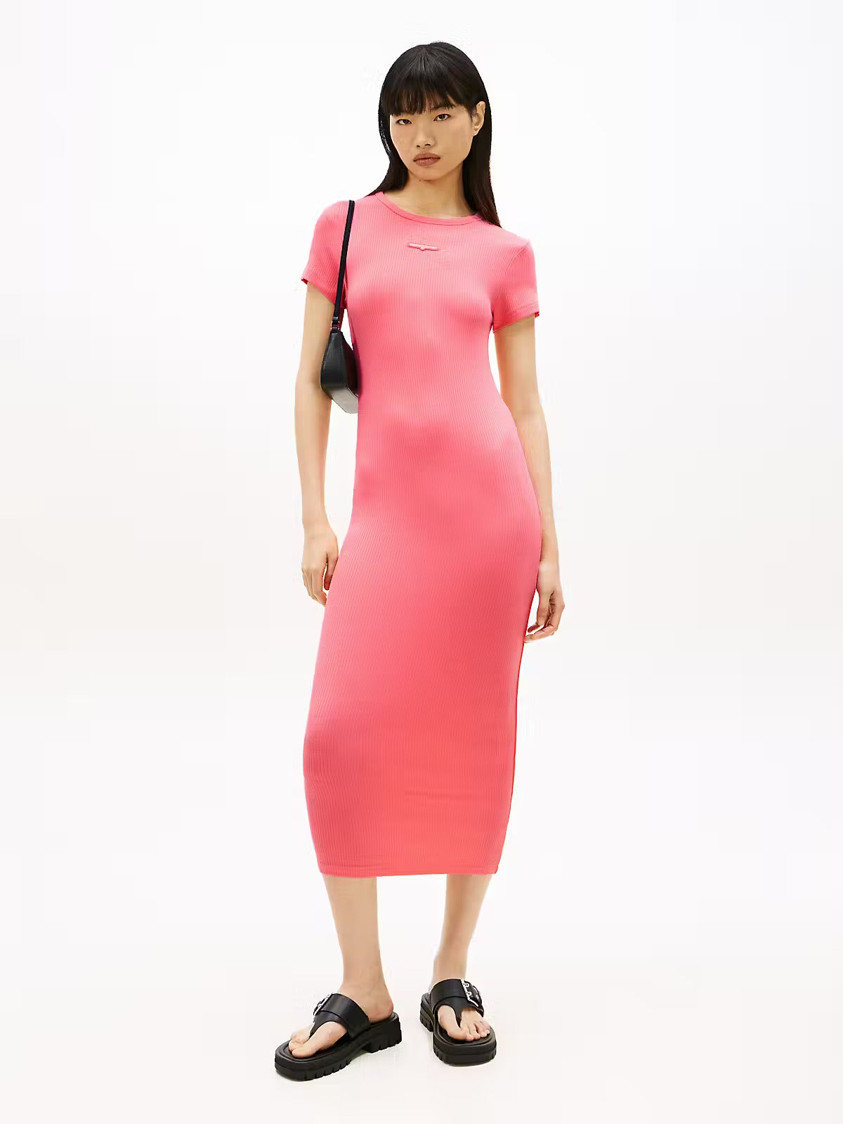 VESTIDO LABEL MIDI - TOMMY JEANS
