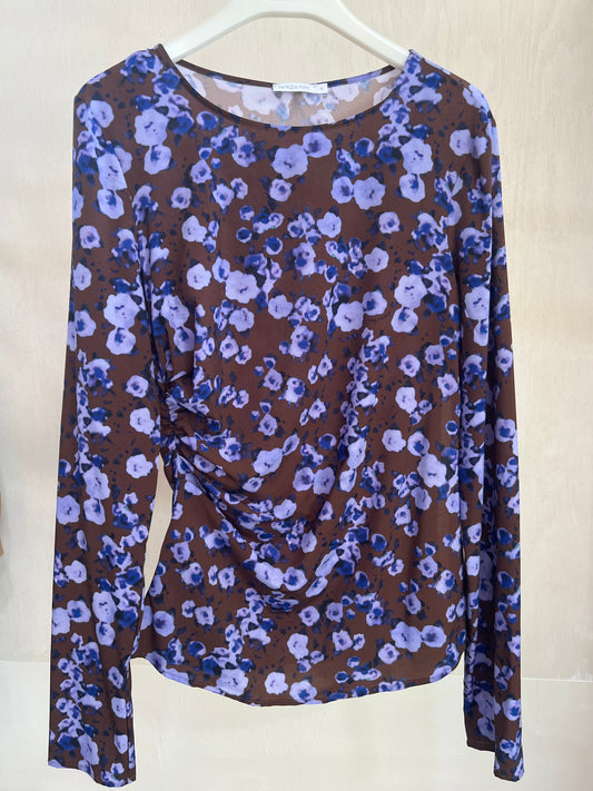 BLUSA RIZADA LATERAL - PATRIZIA PEPE
