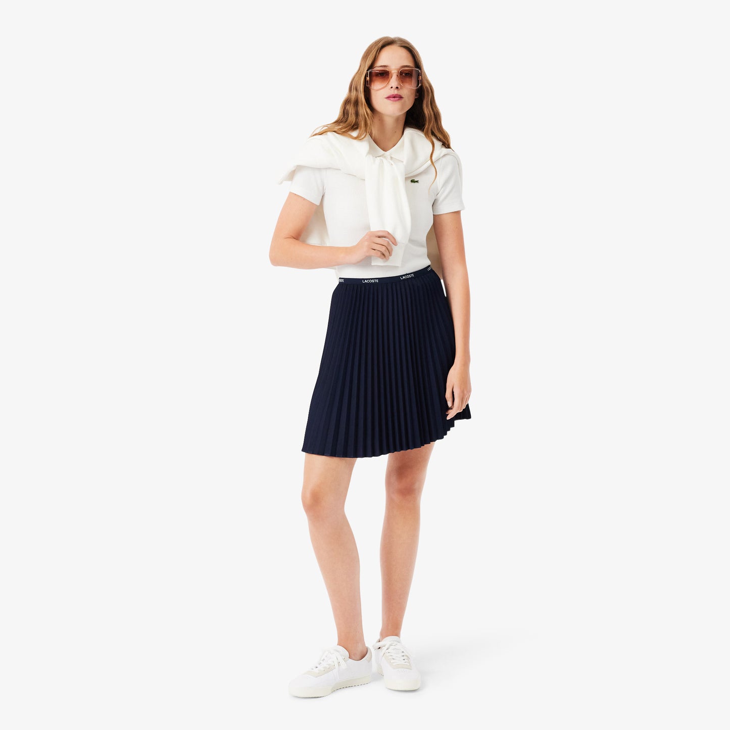 FALDA PLISADA - LACOSTE