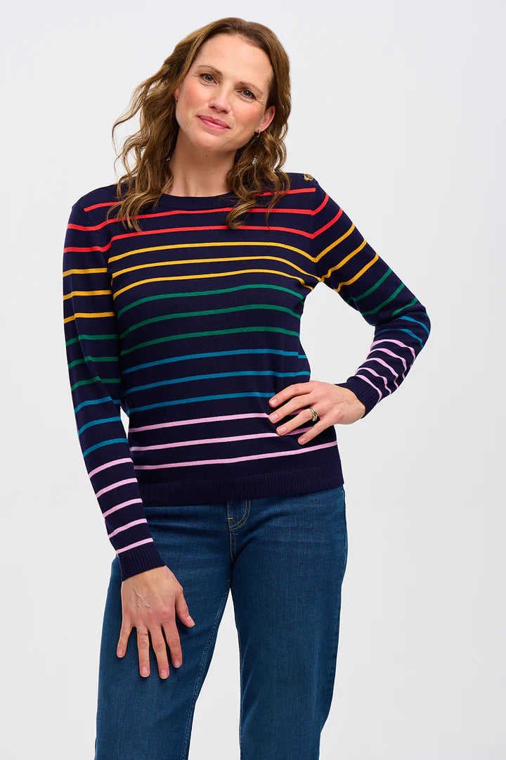 JERSEY RAYAS COLORES - SUGARHILL