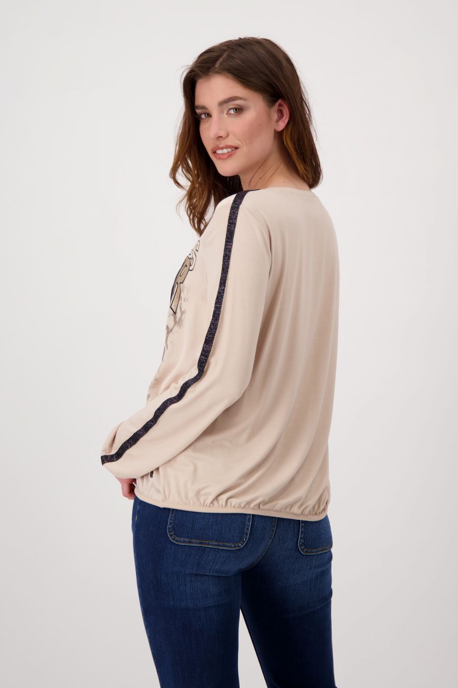 Camiseta leopardo beige - Monari