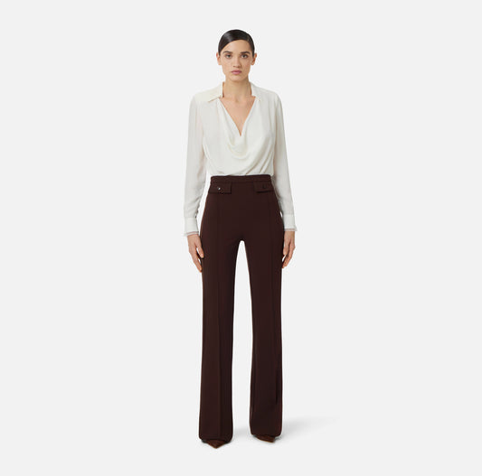 PANTALÓN DE CREPÉ - ELISABETTA FRANCHI