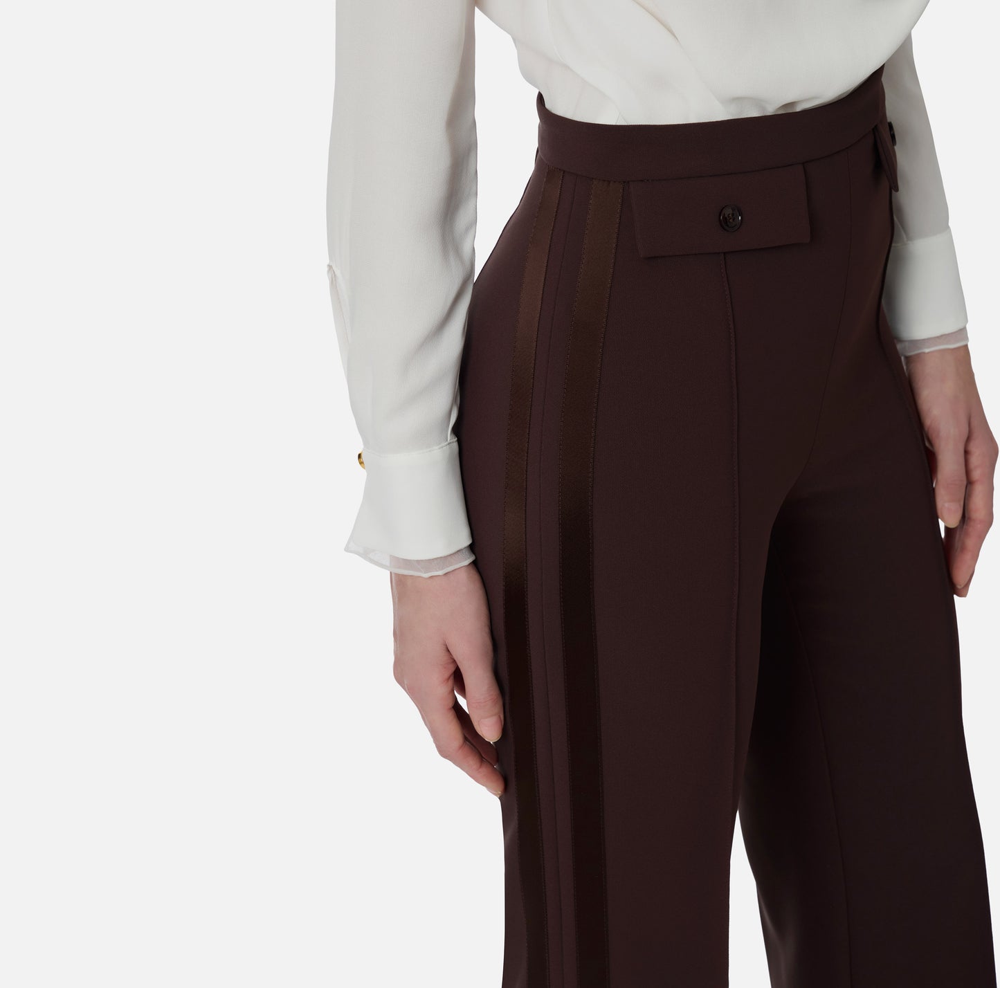 PANTALÓN DE CREPÉ - ELISABETTA FRANCHI