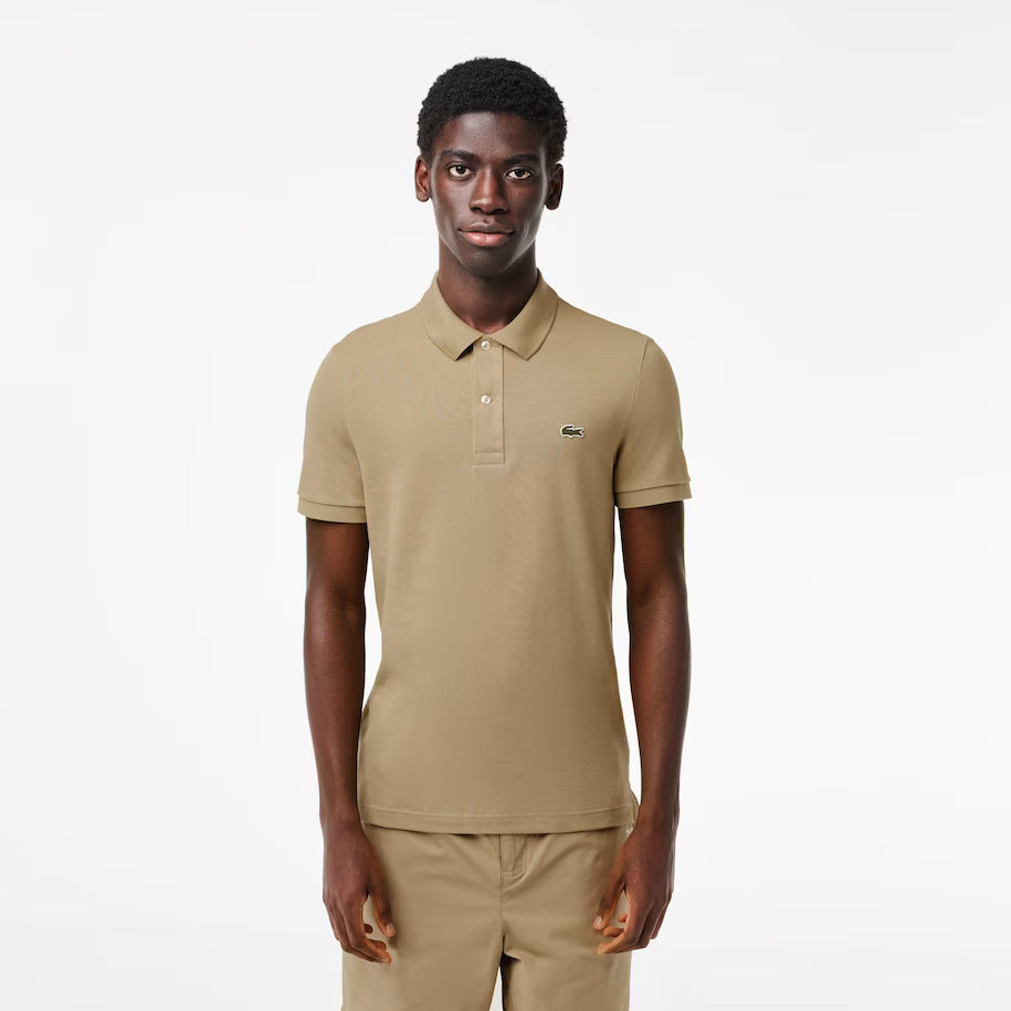 POLO BEIGE LISO - LACOSTE