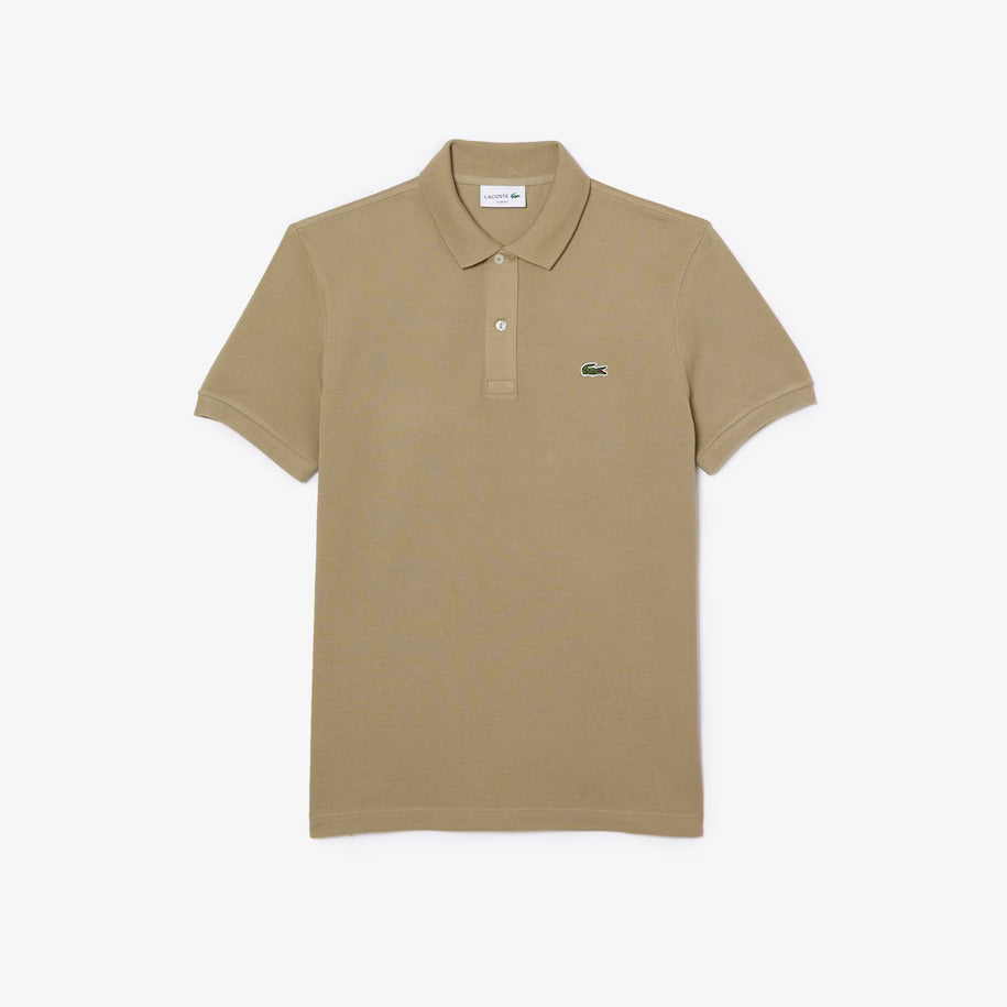 POLO BEIGE LISO - LACOSTE