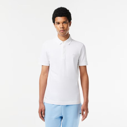 POLO BLANCO  LISO - LACOSTE