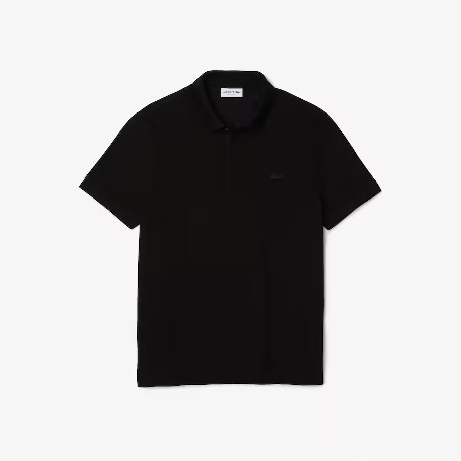 POLO NEGRO LISO - LACOSTE