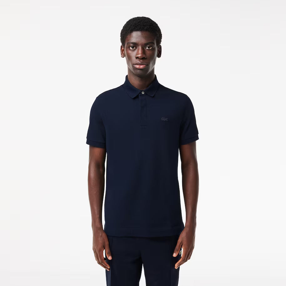 POLO AZUL MARINO LISO - LACOSTE