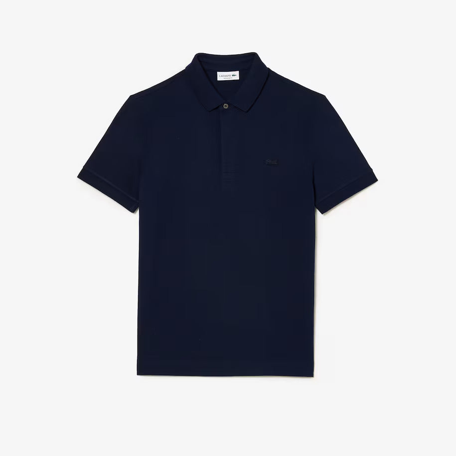 POLO AZUL MARINO LISO - LACOSTE