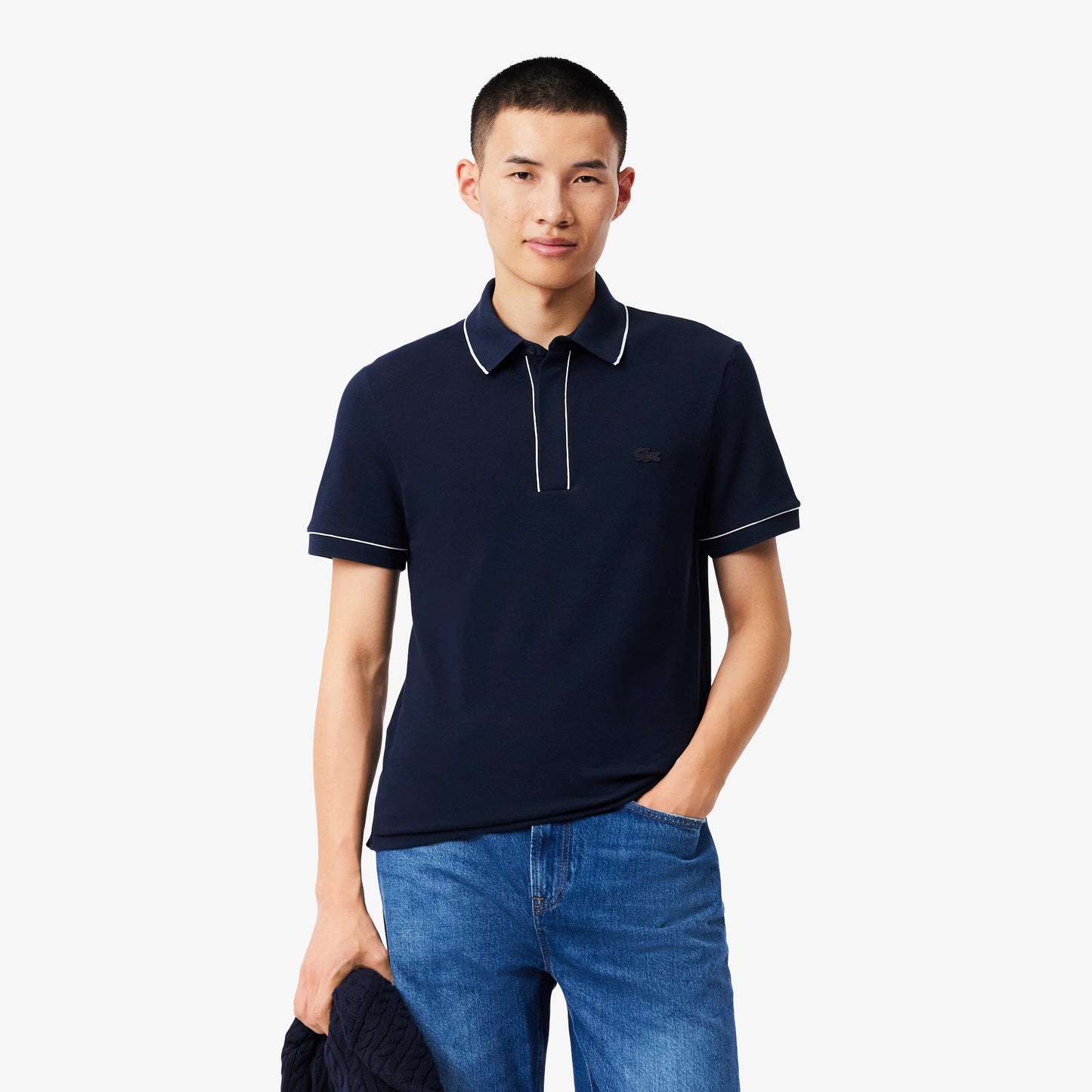 POLO BOTÓN OCULTO - LACOSTE
