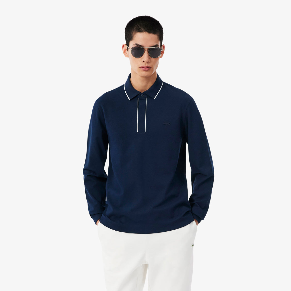 POLO BOTÓN OCULTO - LACOSTE