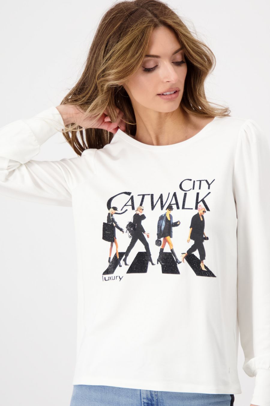 Camiseta catwalk print - Monari