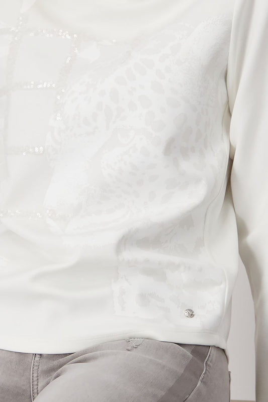 Jersey mit leopardo blanco - Monari