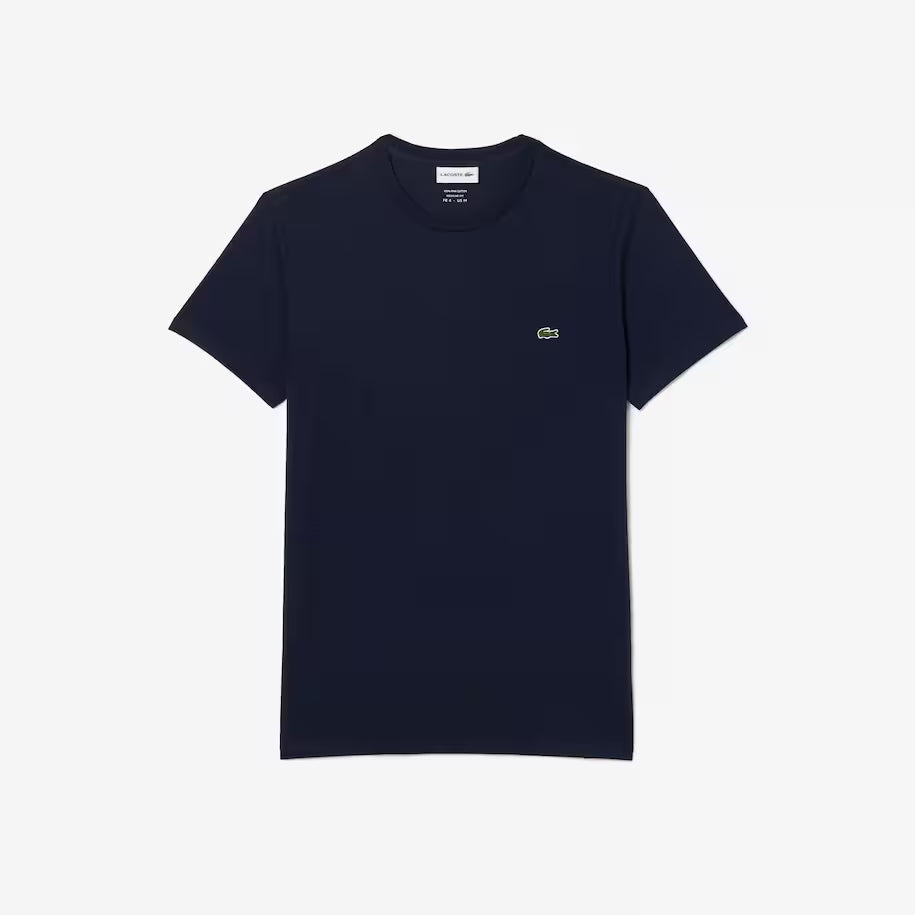 CAMISETA LISA AZUL MARINO - LACOSTE