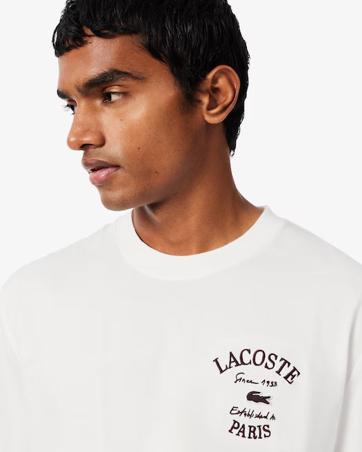 CAMISETA LOGO BORDADO - LACOSTE