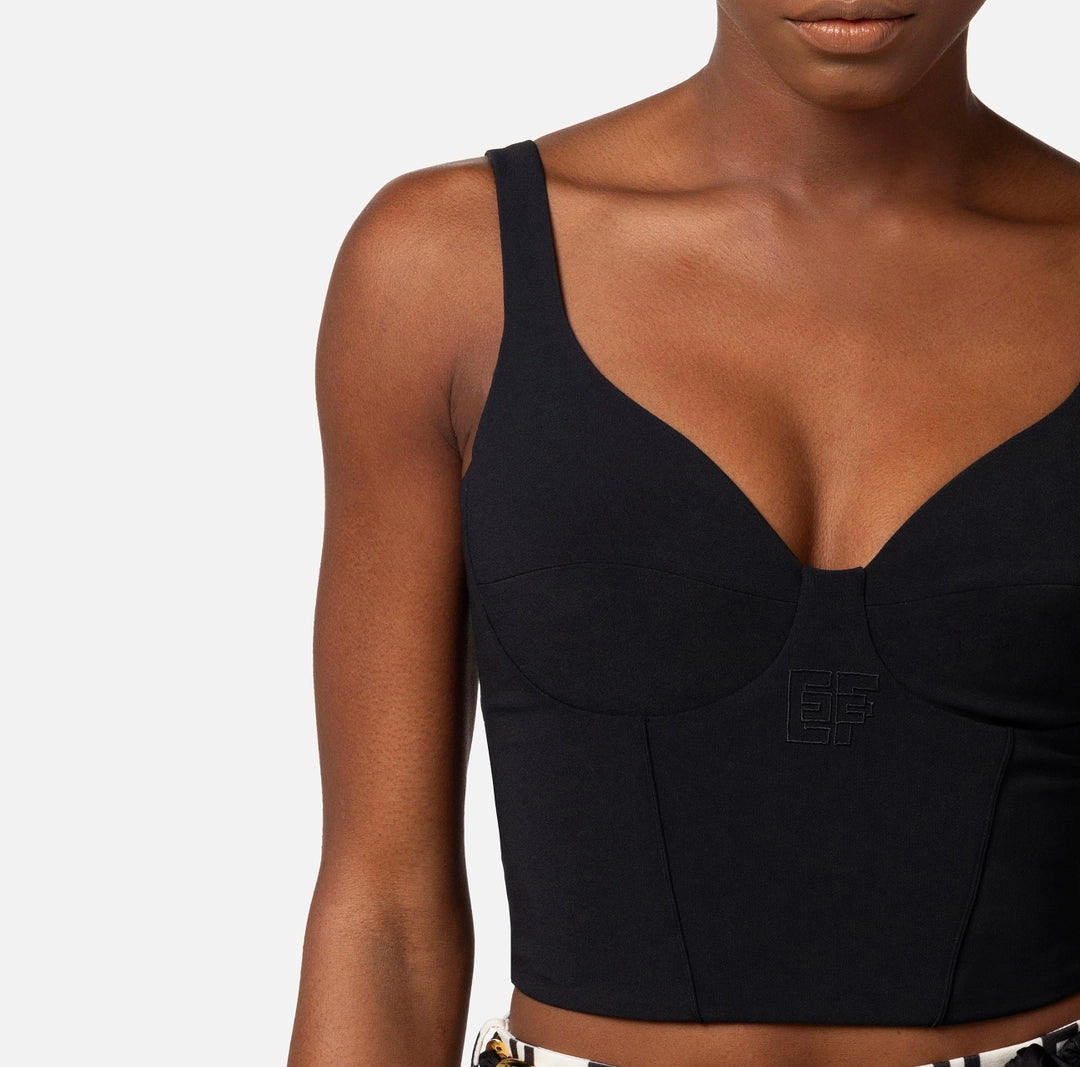 Top Negro - Elisabetta Franchi