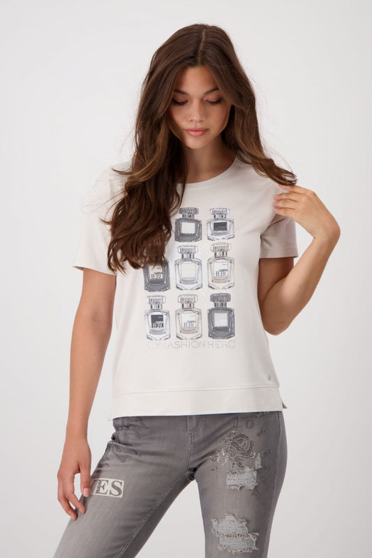 Camiseta flakon print - Monari