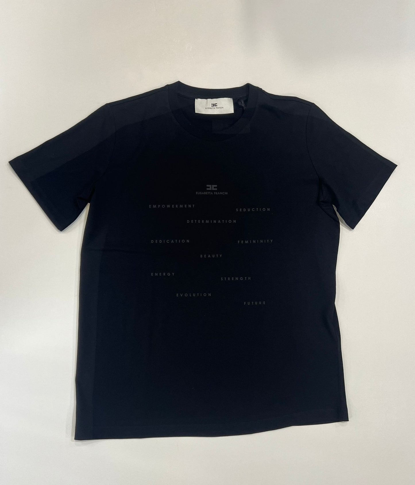 CAMISETA LOGO ENGOMADO - ELISABETTA FRANCHI