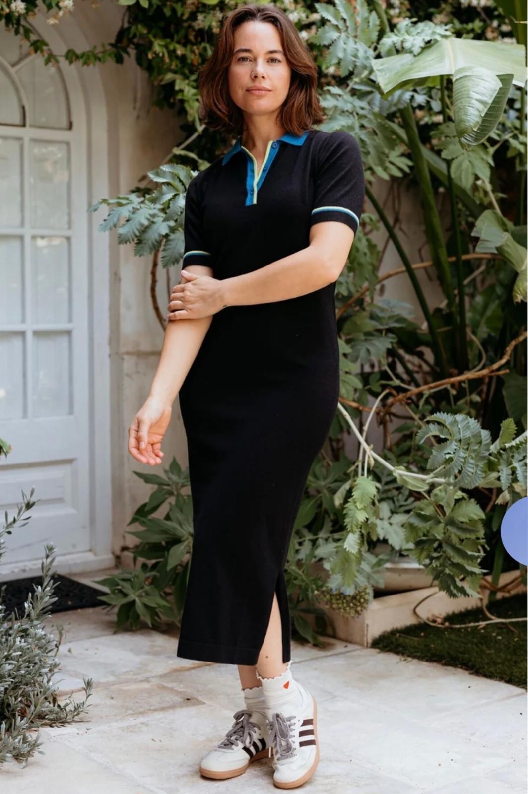 VESTIDO MIDI DE PUNTO - SUGARHILL