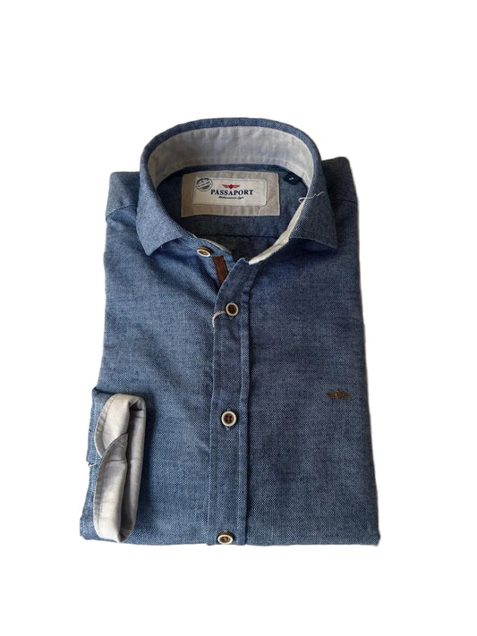 CAMISA INDIGO - CONTEXMOD
