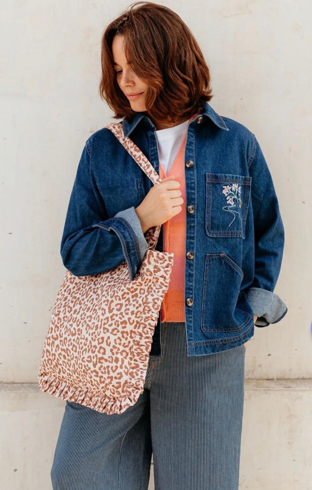 BOLSO TOTE LEOPARDO - SUGARHILL