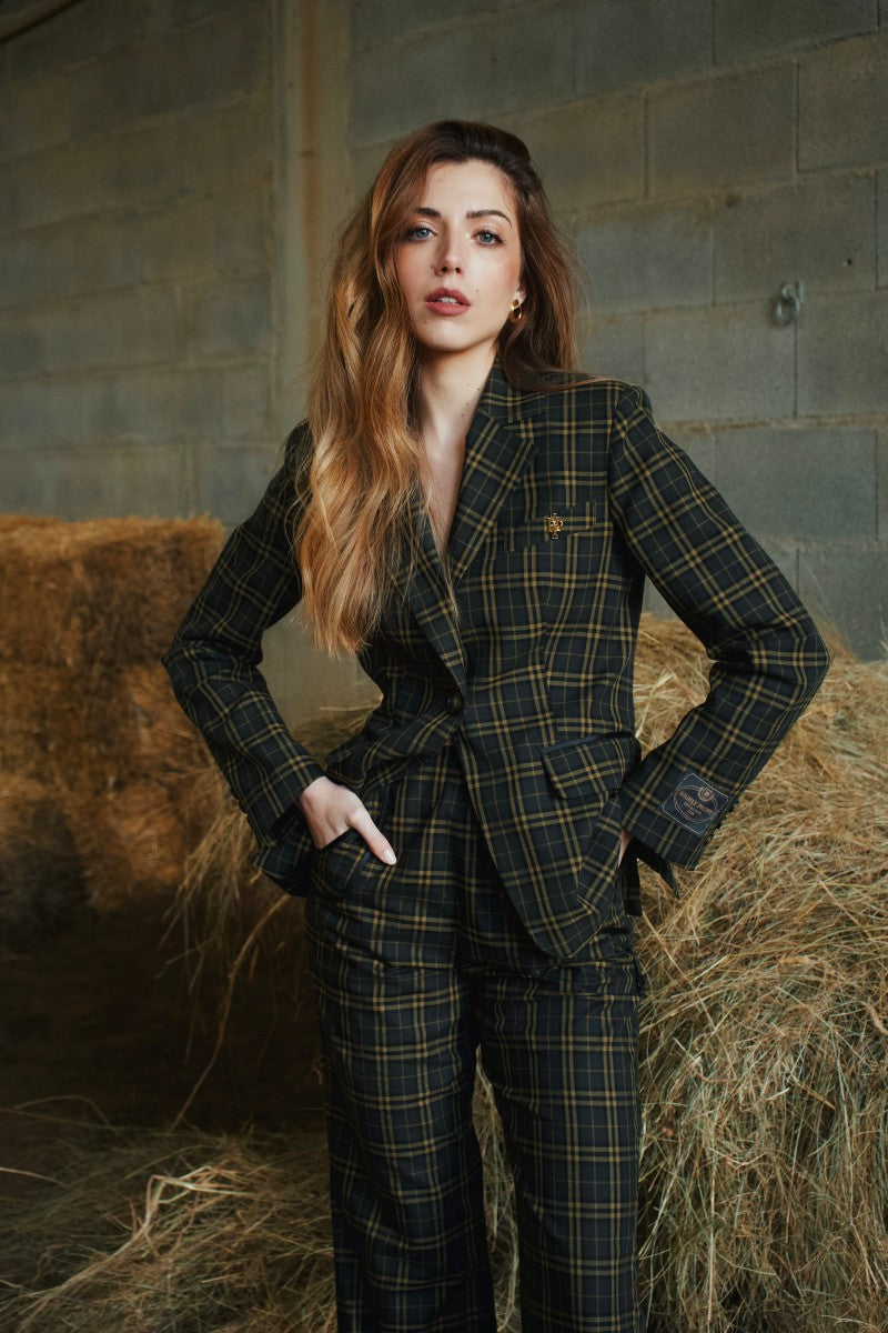 BLAZER TARTÁN - HIGHLY PREPPY