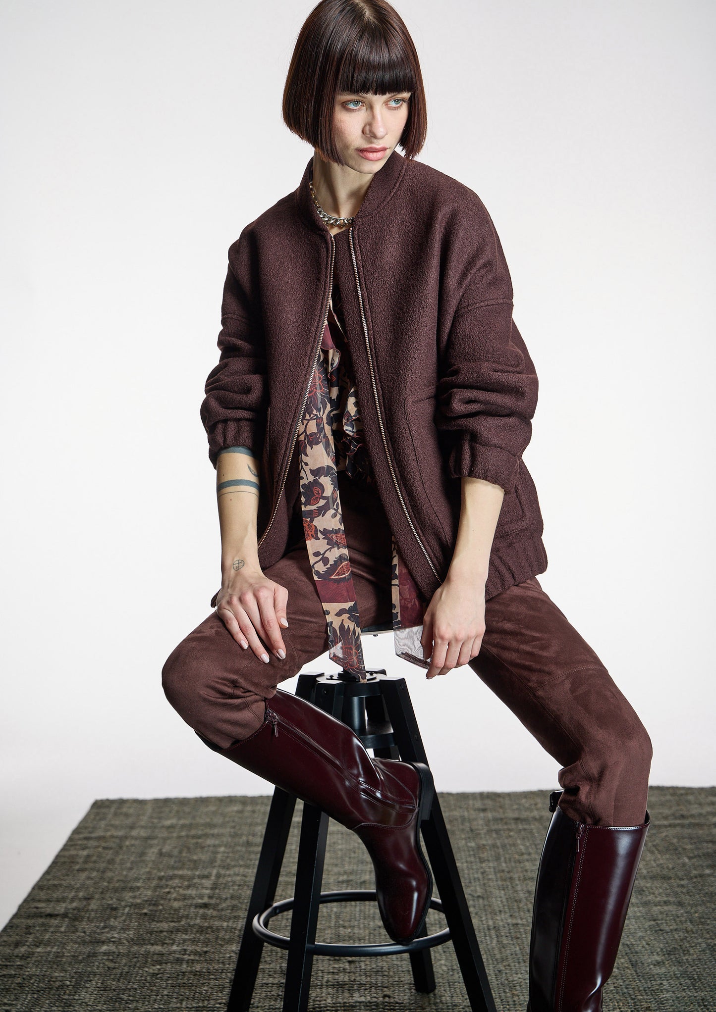 CAZADORA PAÑO - ALBA CONDE