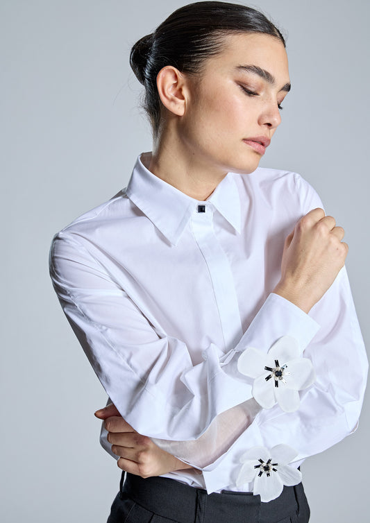 CAMISA PUÑO FLOR - ALBA CONDE